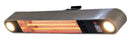 Stufa Elettrica da Soffitto per Esterno 1500W Qlima PEC3015S Silver