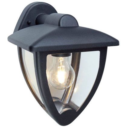 acquista Lampada Applique Rivolta in Basso Colore Nero per Esterno Linea Stelt Sovil