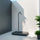 Doccia da Giardino in Alluminio con Soffione e Lavapiedi Sined Luna Alu Grigio