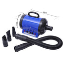 Phon per Animali Domestici 2400W Velocità e Temperatura Regolabili blu 