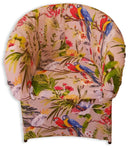 Poltrona Imbottita 65x65x75 cm in Tessuto Renier Tropical