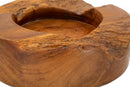Svuotatasche Erusi Plus Ø21x6 cm in Teak Riciclato      