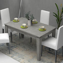 Tavolo allungabile 140/180x80 cm Tolmen cemento