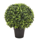 Bossolo Artificiale Sfera Altezza 50 cm Verde