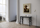 Consolle Allungabile 90-300x40x77 cm in Nobilitato Grigio
