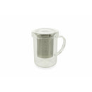 Tisaniera con Filtro 12x8x11 cm 400 ml in Vetro Borosilicato VdE Tivoli 1996 Daily