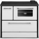 Cucina Stufa a Legna 9 KW 88x51xH81 cm Beatrice Bianca