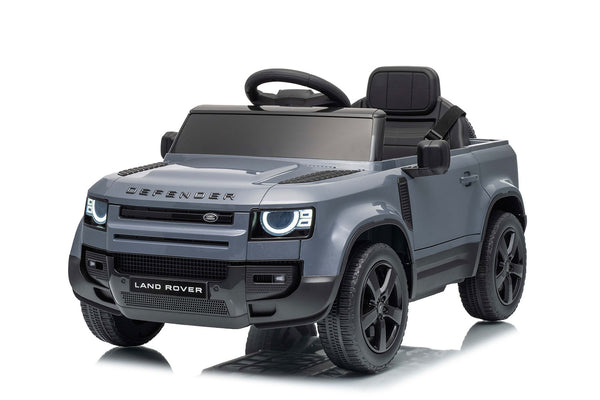 sconto Macchina Elettrica per Bambini Licenza Land Rover Defender Small 12V con Telecomando Grigio