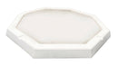 Piatto Doccia Ottagonale da Esterno Giardino 80 cm Arkema Bianco