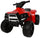 Mini Quad Elettrico per Bambini 6V Nero e Rosso
