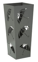 Portaombrelli Umbrella 19x19x48 cm in Metallo Grigio      
