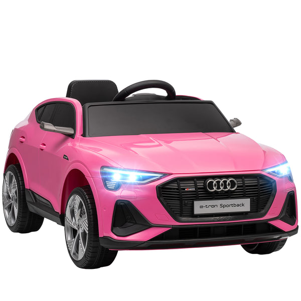 sconto Macchina Elettrica per Bambini 12V con Telecomando Luci e Musica Rosa