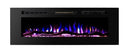 Camino Elettrico da Incasso 46,5x190,5x12,1 cm Effetto Fiamma 1500W Amadeo 75