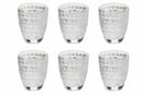 Set 6 Bicchieri per Acqua in Vetro 280 ml Villa d'Este Home Tivoli Mexico