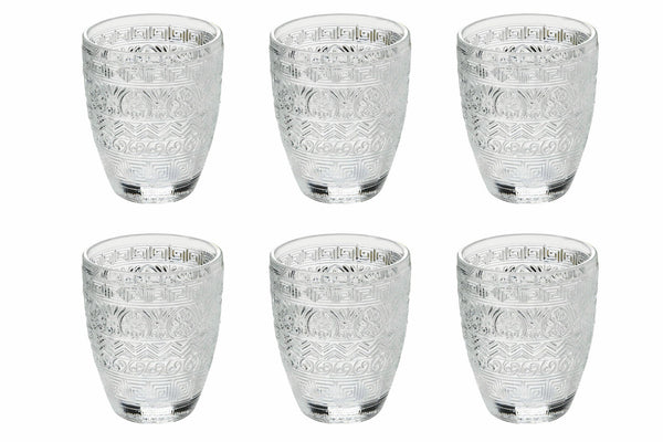Set 6 Bicchieri per Acqua in Vetro 280 ml Villa d'Este Home Tivoli Mexico prezzo