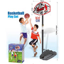 Basket Canestro Piantana per Bambini Altezza Regolabile 230 cm Base Riempibile      