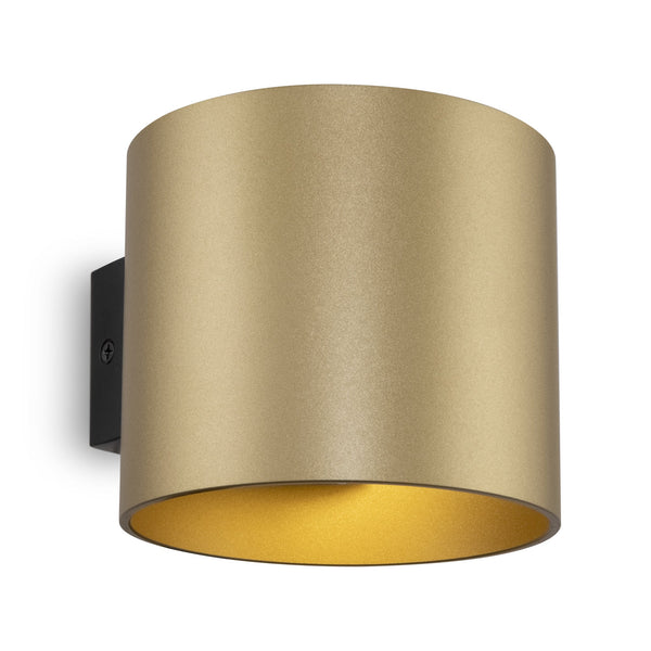 Lampada da parete Ceiling & Wall in Alluminio Rond Opaco Oro online
