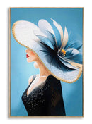 Dipinto su Tela Laccato Dori con Cornice 62x4x92 cm in Pino e Tela e Plastica      