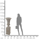 Set Vaso e Colonna Misure 46x76 33,5x33,5x60 cm