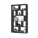 Libreria Face  90x30x170 cm grigio cemento