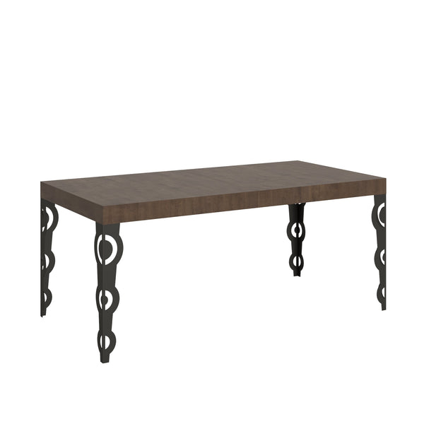 Tavolo Allungabile 180-440x90x77 cm Karamay Noce sconto