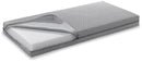 Materasso per Culla Lettino 60x120 cm H12 cm Italbaby Termoclima Bianco