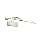 Lampada da parete per quadri Mirror in Metallo Finelli Bronzo
