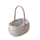 Set 4 Cesti Ovale Manico 22x155x28 cm 