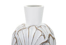 Vaso Panama Tall 15,5x74x15,5 cm in Poliresina Bianco