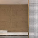 Set 10 Pannelli Decorativi Area 7,2 mq 120x60x3 cm Rivestimento Murale Effetto Pietra Naturale 3D in PU Tufo