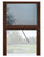 Zanzariera a Plisse per Finestra 85x160 cm Riducibile Marrone