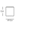 Applique da Esterno a LED 12W 3000K Sovil Grigio
