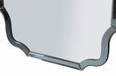 Specchio da Muro Istanbul Grigio 60x1x90 cm in MDF e Vetro e Specchio Grigio      
