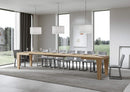Tavolo Allungabile 160-420x90x77 cm Spimbo Quercia Naturale