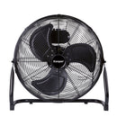 Ventilatore ad Alta Velocità Ø 45 cm 3 Pale 100W in Acciaio Laminato e Alluminio Nero      