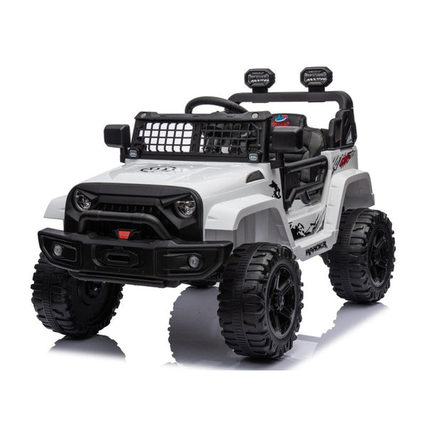 Macchina Elettrica per Bambini 12V Baby Fuoristrada Bianca prezzo