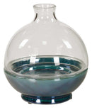 Vaso ciotola con vetro cm Ø22xh20