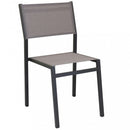 Sedia da Giardino Avana 46x57x85 h cm in Textilene Taupe