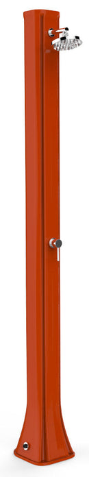 Doccia Solare da Giardino 40L Miscelatore Arkema Big Happy Five Arancio