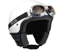Occhiali per Moto Telaio Silver Lenti Fumè CGM Classic 701V