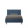 Letto 1 Piazza e Mezzo Adele Blu Varie Misure