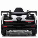 Macchina Elettrica per Bambini 12V con Licenza McLaren Senna Bianca