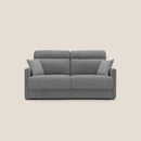 Divano Letto 3 Posti 196x102x97 cm in Tessuto Grigio