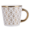 Set 6 Tazzine da Caffè Ø6x5,5 cm in New Bone China VdE Tivoli 1996 Charleston