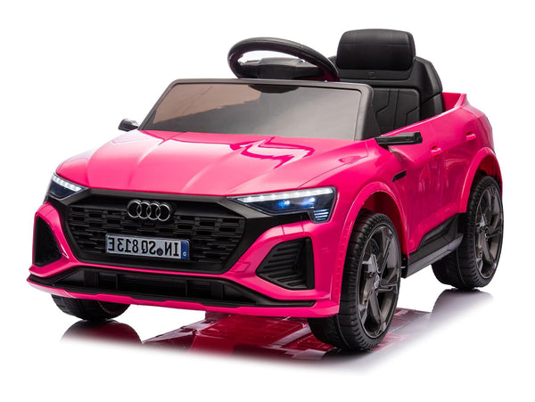 prezzo Macchina Elettrica per Bambini 12V Licenza Ufficiale Audi SQ8 E-Tron con Telecomando e Sedile Pelle Rosa Seconda Scelta