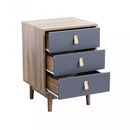 Mobiletto Norbert 45x39x63 h cm in Legno Grigio