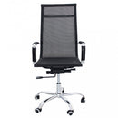 Poltrona da Ufficio Kristy 60x60x115/125 h cm in Poliuretano Nero