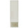 Mobile a Colonna per Bagno 30x20x100 cm in MDF Bianco