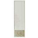 Mobile a Colonna per Bagno 30x20x100 cm in MDF Bianco