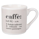 Set 6 tazzine Caffè Ø5,5x5,5 cm in new bone China  VdE Tivoli 1996 Classic